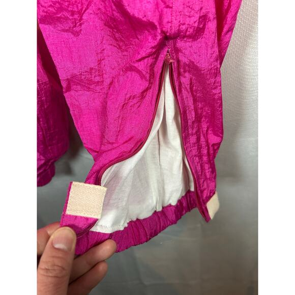 One Resource Vintage 2-Piece Tracksuit Neon Pink & Zebra Print Gorgeous Size M/L - Picture 7 of 9